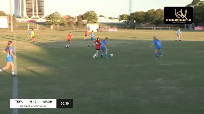 REPLAY: Premier Invitational - Gold Coast football – TKFA v Magic United Blue (U14/15 Girls)