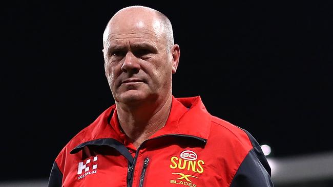 Rodney Eade didn’t know the extent of problems at the Suns. Picture: Getty Images