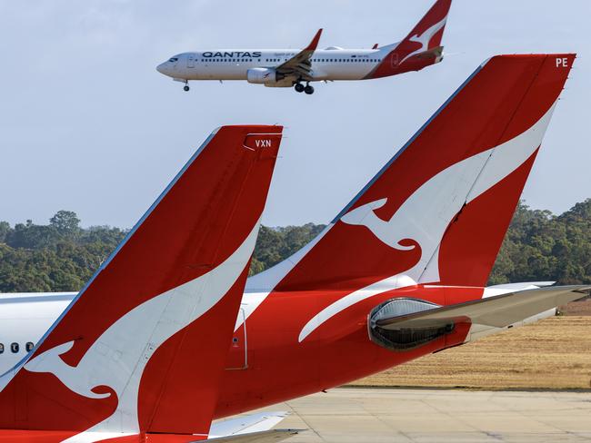 MELBOURNE, AUSTRALIA - NewsWire Photos MARCH 8, 2023. generic stock images of qantas aircraft at Melbourne AirportPicture: NCA NewsWire / David Geraghty