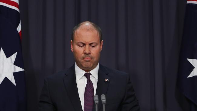 Treasurer Josh Frydenberg recalled a specific story that stood out from the shocking victim testimonies. Picture: Kym Smith