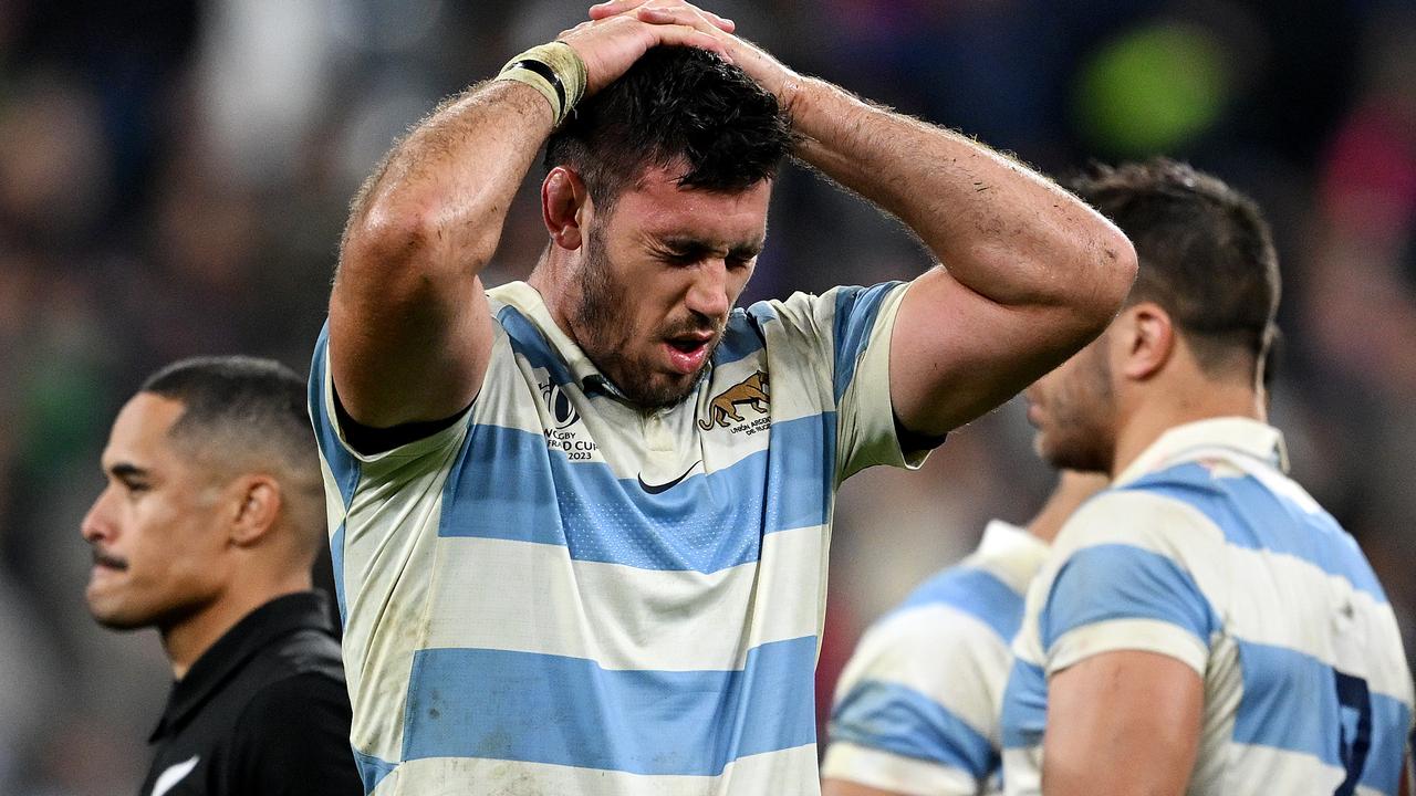 Argentina were no match for the All Blacks. (Photo by Hannah Peters/Getty Images)