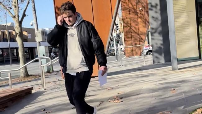 Noah Frik faced the Shepparton Magistrates' Court on Friday and kept his licence.