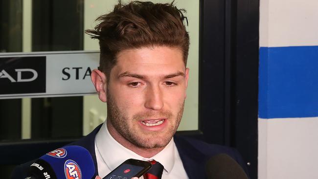 AFL Tribunal — Tomas Bugg, at AFL House, Doclands, Picture Yuri Kouzmin