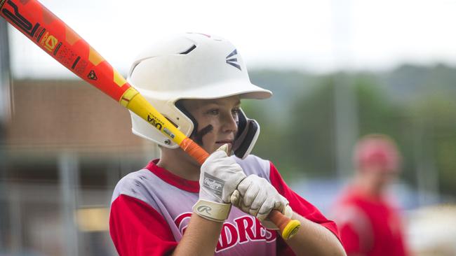 Redcliffe Padres V Dolphins during the Summer Classic baseball at Mudgeeraba.Picture: Glenn Campbell