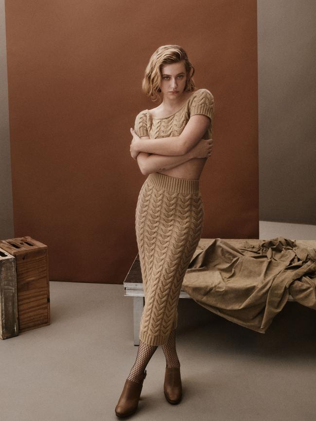 Lili Reinhart in Max Mara.