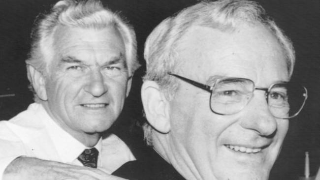 Bill Hayden and Bob Hawke.