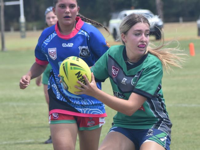 Faces of the CQ Capras under-17 and under-19 girls open trials at St Brendan's College, Yeppoon, on November 16, 2024. Photo: Pam McKay