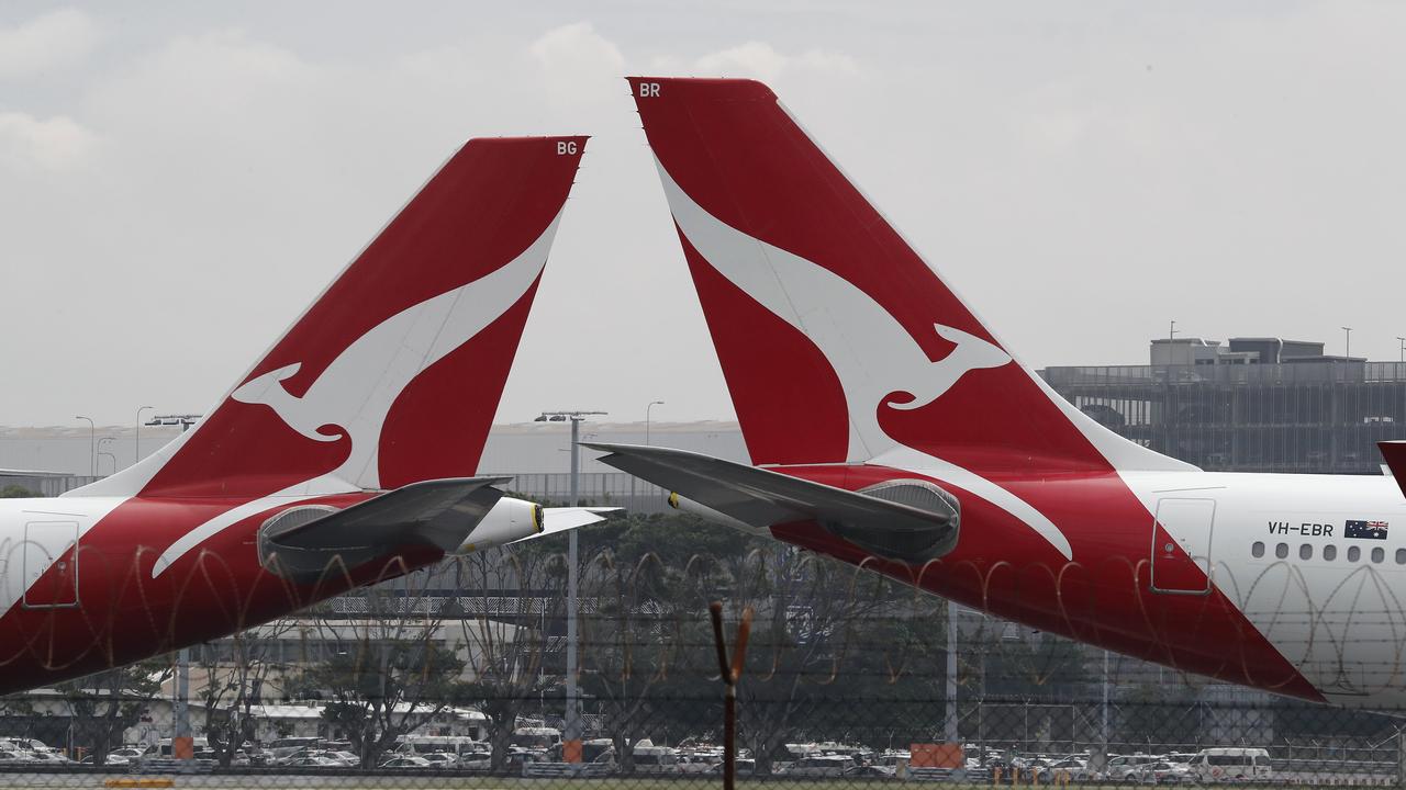 Qantas has even reopened the First Class International Lounge to coincide with the trans-Tasman bubble. Picture: NCA NewsWire/David Swift
