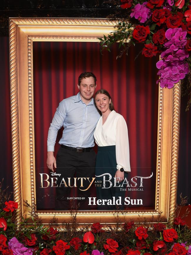 Opening night: Beauty and The Beast at Her Majestys Theatre, Melbourne. Picture: Josie Hayden