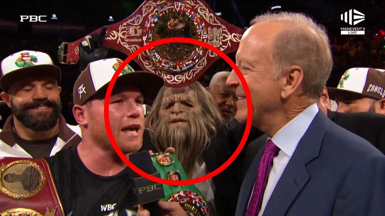 ‘Teen wolf’ figure rocks Canelo Alvarez’s latest victory