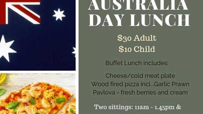 Kingsley Grove Estate is hosting an Australia Day lunch this year. Picture: Kingsley Grove Estate