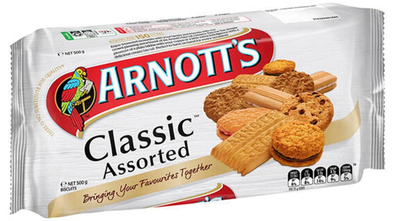 In bad news for biscuit fans, Arnott’s has discontinued its iconic Classic Assorted variety packs – ending an era of fierce family debates over which one reigns supreme. Picture: Supplied