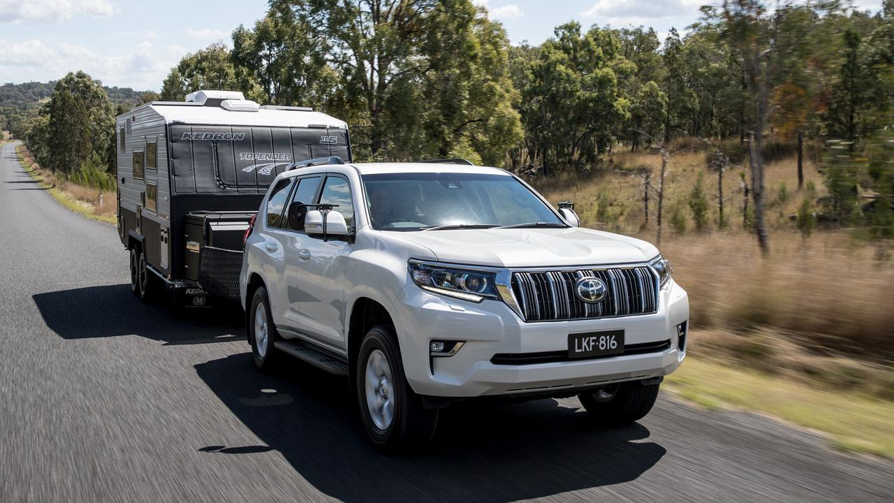 Most heavy trailers will have their own brakes.