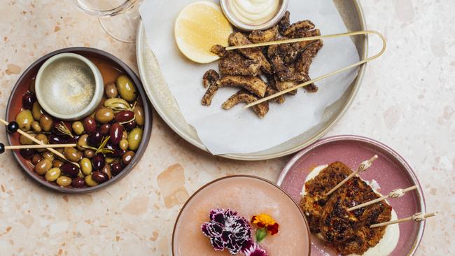 Mediterranean-influenced share plates at Hyde Paradiso, Surfers Paradise.