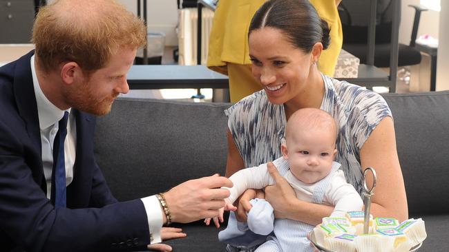 Archie deserves to grow up in a world free of vitriol aimed at his mum. Picture: Henk Kruger/AFP