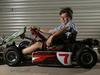 Go-Kart Champion Lachlan Campbell 11, from Annangrove wit his go-kart.