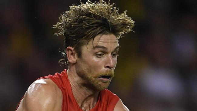 Dane Rampe will have to lead from the front for Sydney. Picture: AAP Image/Julian Smith. 