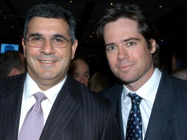 Andrew Demetriou and Gillon McLachlan have been the two key figureheads of the game this century.