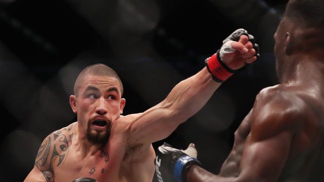 UFC 243 at Marvel Stadium, Melbourne. Robert Whittaker vs Israel Adesanya . .Picture: Michael Klein.