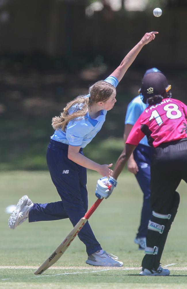 Underage 19 Female Championships; Various Matches played at Nudgee College Cricket Ovals 14.12.23 Pics by Stephen Archer