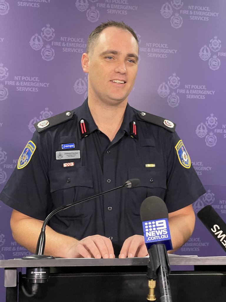 Northern Territory Fire and Rescue Service assistant chief fire officer Joshua Fischer. Picture: Floss Adams.