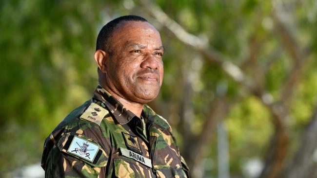 PNGDF soldier Lieutenant Colonel Boniface Aruma will be the Deputy Commander of 3rd Brigade. Picture: Evan Morgan