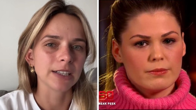 Kellie Finlayson and Belle Gibson.