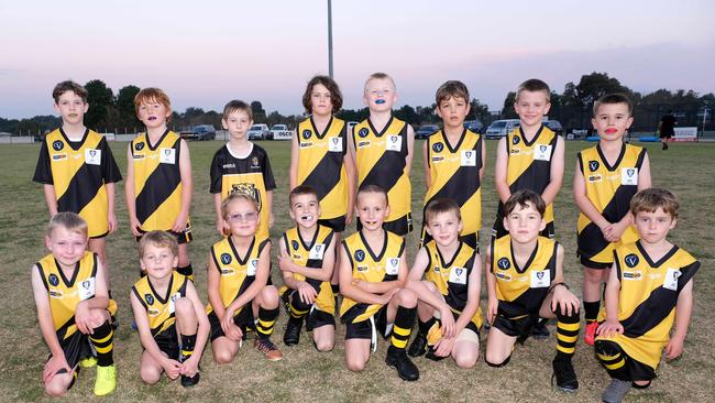 Bannockburn Tigers under-9 football team. Picture: Mark Wilson