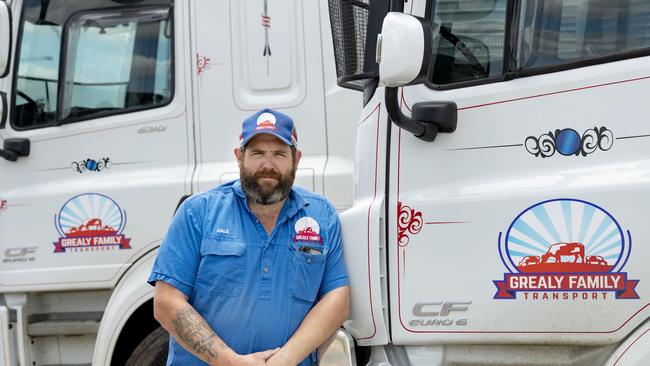 NEWS: BAD ROAD Indigo ValleyDale Grealy, livestock carrier in North East is unhappy about Indigo Creek Road, Indigo Valley,  that is out of action. Putting extra costs onto him and being passed onto producers given the extra distance required to go via Wodonga.PICTURED: Dale Grealy, Livestock carrier in North East.PICTURE: ZOE PHILLIPS