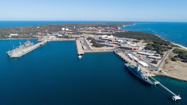 HMAS Stirling and Fleet Base West, in Western Australia. Picture: Defence