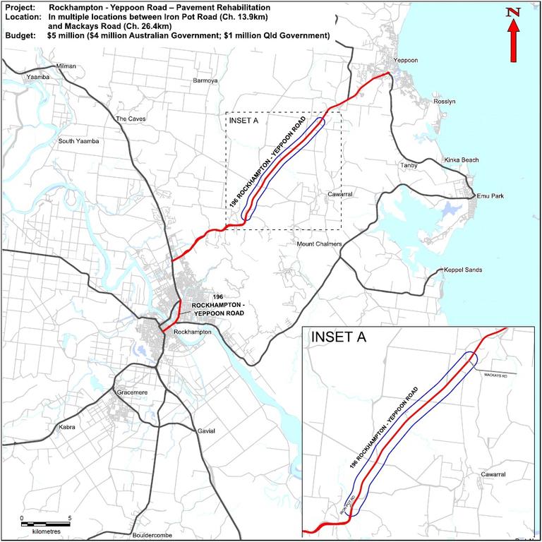 REVEALED: See where Rocky-Yeppoon Rd is getting $5m overhaul | The ...