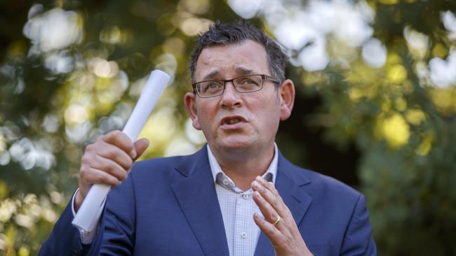 Daniel Andrews and his Cabinet are mulling a snap lockdown to get on top of the outbreak. Picture: NCA NewsWire / David Geraghty