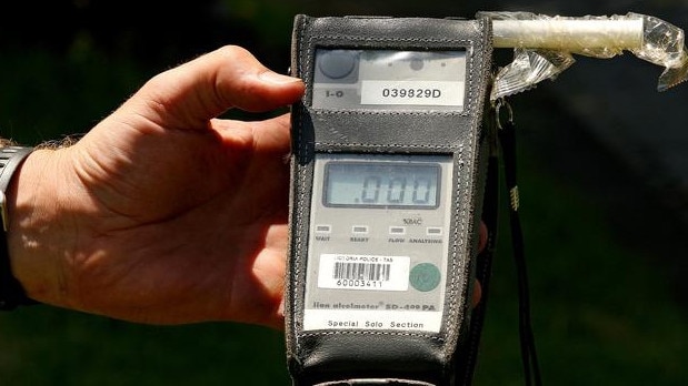 A Mornington man has had his licence suspended after allegedly failing a breath test.