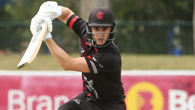 James Seymour in action for Essendon. Picture: Hamish Blair