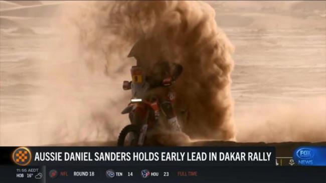 Aussie takes early lead in Dakar Rally