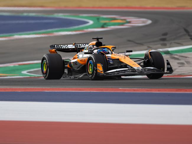 Oscar Piastri during practice at Formula 1 Pirelli United States Grand Prix. Picture: Bob Kupbens/Icon Sportswire via Getty Images