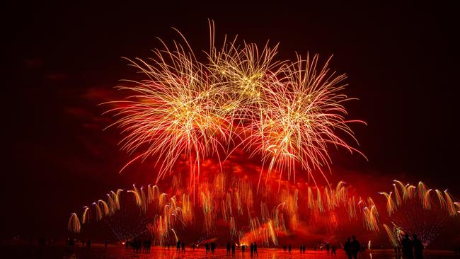 Cracker Night at Mindil Beach on Territory Day. Picture: Eshad Ekram