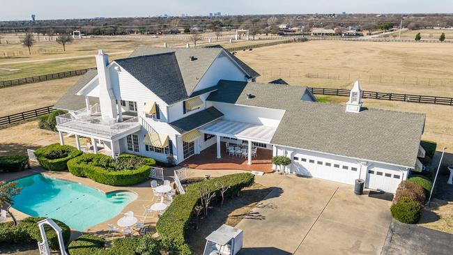 Southfork Ranch, which featured in the TV series Dallas.