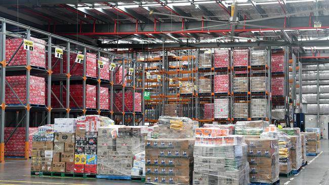 Inside the Townsville Reginal Distribution Centre. There are calls for a similar facility to be established in Cairns. Picture: Shae Beplate.