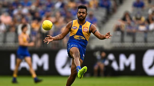 It’s the Eagles or Port Adelaide for Junior Rioli. Picture: Daniel Carson/AFL Photos