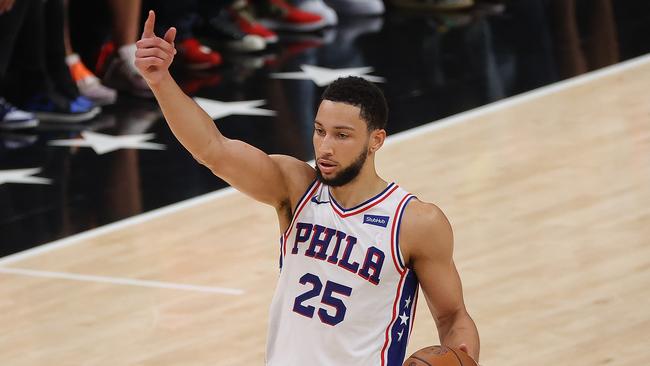 Simmons’ holdout cost him millions. Picture: Kevin C. Cox/Getty Images/AFP