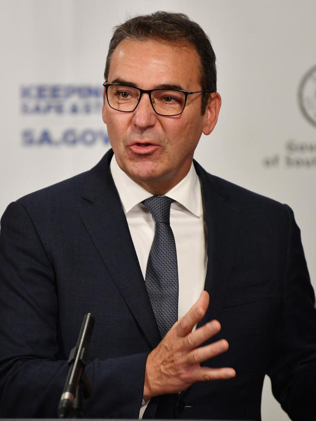 South Australian Premier Steven Marshall. Picture: AAP