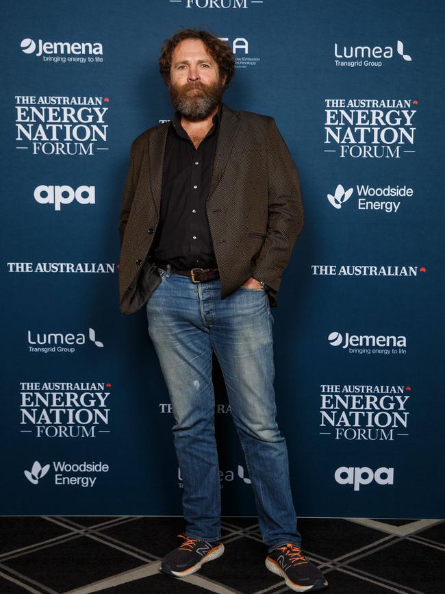 Saul Griffith at The Australian's 'Energy Nation' forum held at the Sheraton Grand in Sydney earlier this year. Picture: Eventive Photography