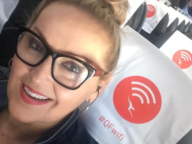 Qantas unveil their new in-flight and free wifi