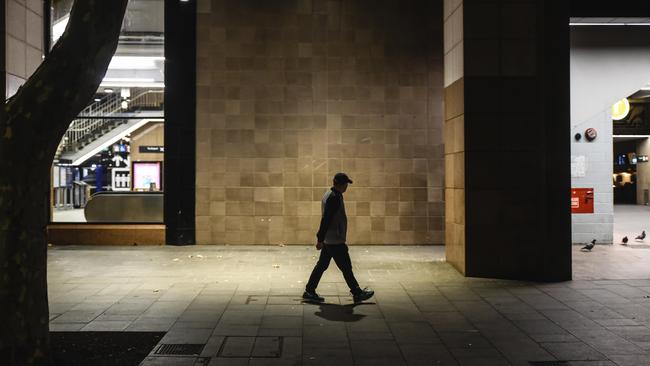 An empty street in a nation where confidence has taken a battering from the pandemic. Picture: Flavio Brancaleone)