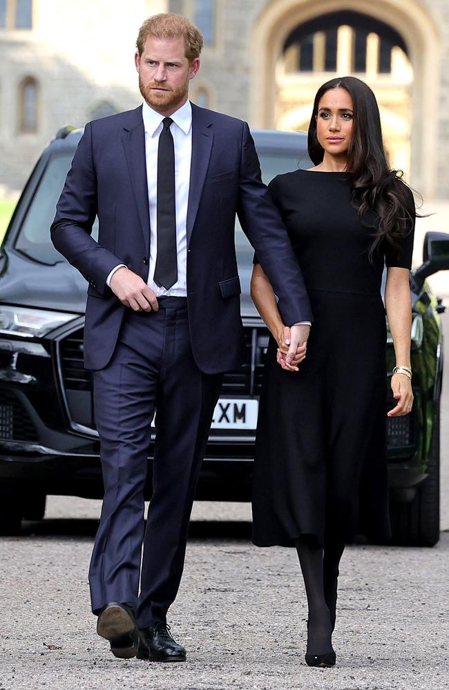 It comes amid heavy speculation on whether or not Harry and Meghan will attend the upcoming coronation. Picture: Chris Jackson/Getty Images