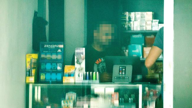 A Cairns tobacconist allegedly selling illegal tobacco products shipped from overseas. Picture: Brendan Radke