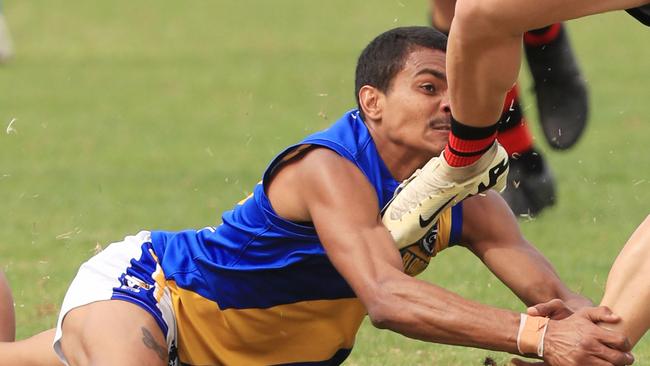 Territory product Joseph Salmon played for North Shore in its opener GFNL fixture against Newtown &amp; Chilwell. Picture: Mark Wilson