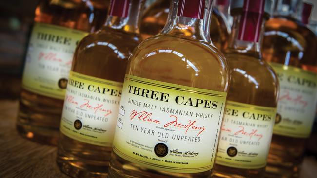 Three Capes single malt Tasmanian whisky.