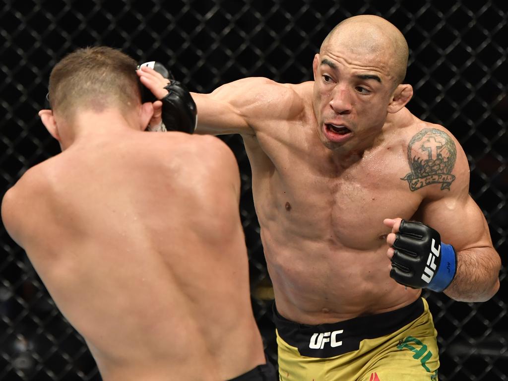 Jose Aldo is a UFC Hall of Famer. Picture: Getty Images